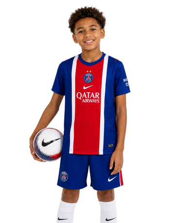 Maillot + Short Domicile Enfant Stadium PSG 2 Étoiles 26